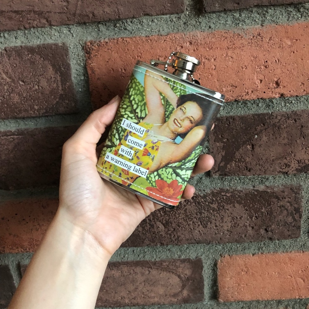 Pinup Flask Vintage Inspired